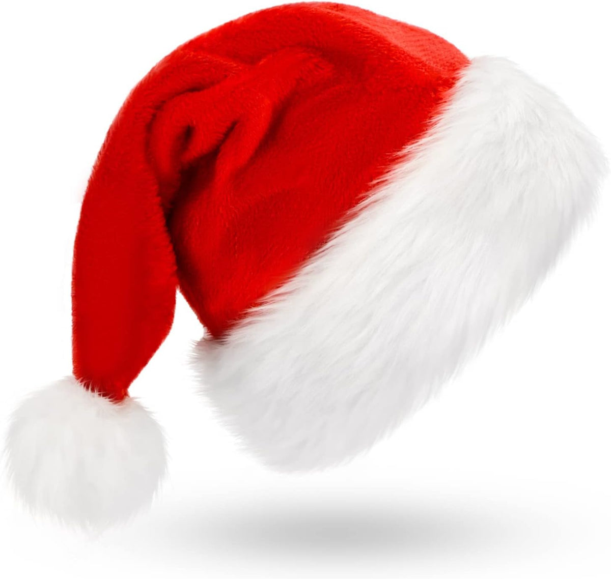 Santa Hat: Christmas Hat Adult - Santa Hat for Women and Men - Led Santa Hat